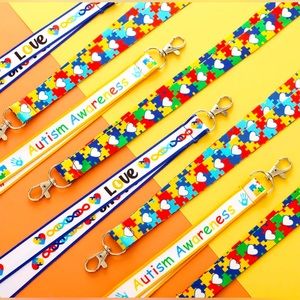 Autism Awareness Lanyards